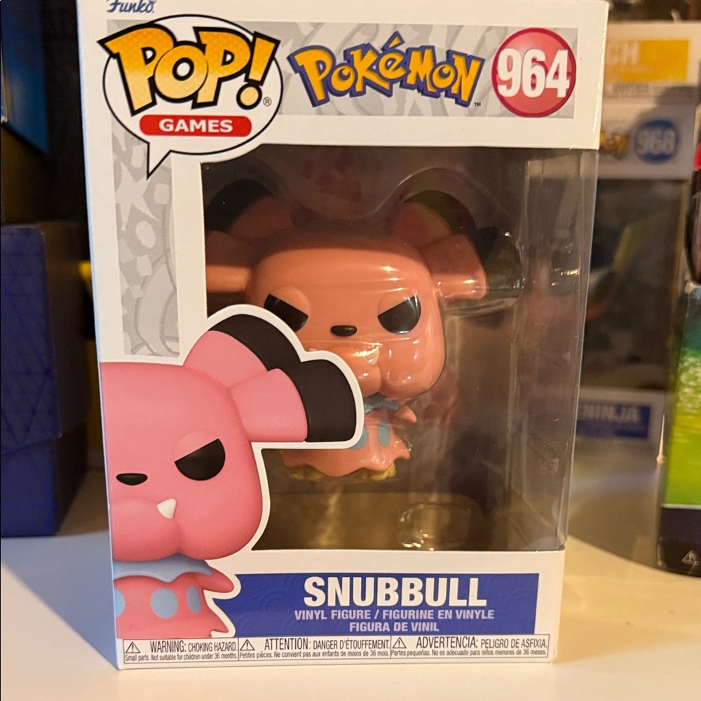 Funko Pop Snubbull Pink Vinyl Figure